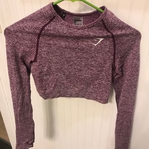 Gymshark Vital Seamless Long Sleeve Crop Top